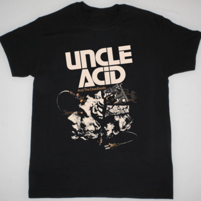Uncle Acid & The Deadbeats Short Sleeve Black All Size T-Shirt AC1013
