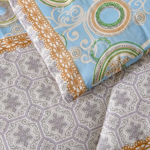 Shatex Boho Comforter Sets Soft Floral Bedding Sets with Pillow Shams T/Q/K Size - Picture 21 of 21