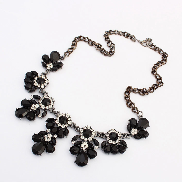 MICMIF 4 Pezzi Collana Trasparente Nylon con Zirconia Solitario in Argento 925, Collare Girocollo per Donna con Zirconi Cuore, Stella, Rotonda