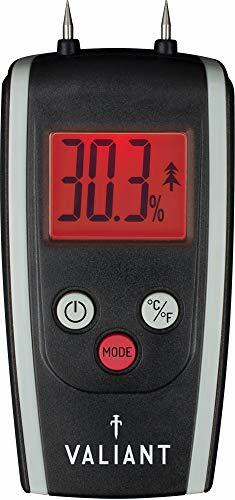 Цифровой влагомер Valiant FIR421 для измерения влажности древесины и кирпичной кладки черный 9590₽