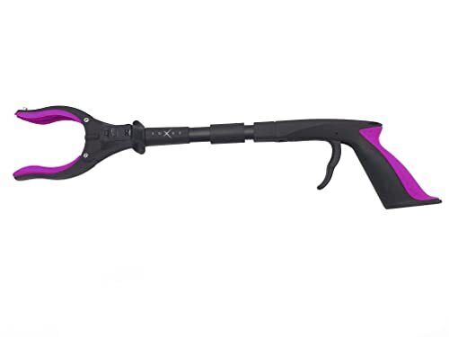 Grabber Tool 19" Aluminum Magnetic Claw with LED Light, Lightweight Foldable - Picture 5 of 8