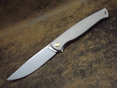 A. Cheburkov Exklusives Custom Folder Taschenmesser Klappmesser S90V St. 63-HRC - Picture 8 of 11