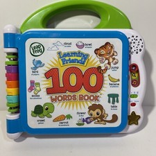 LeapFrog Learning Friends 100 Words Book Educational Bilingual English Spanish