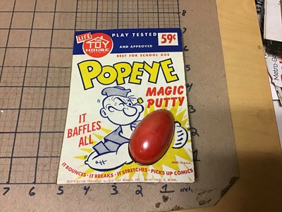 silly putty 1950s
