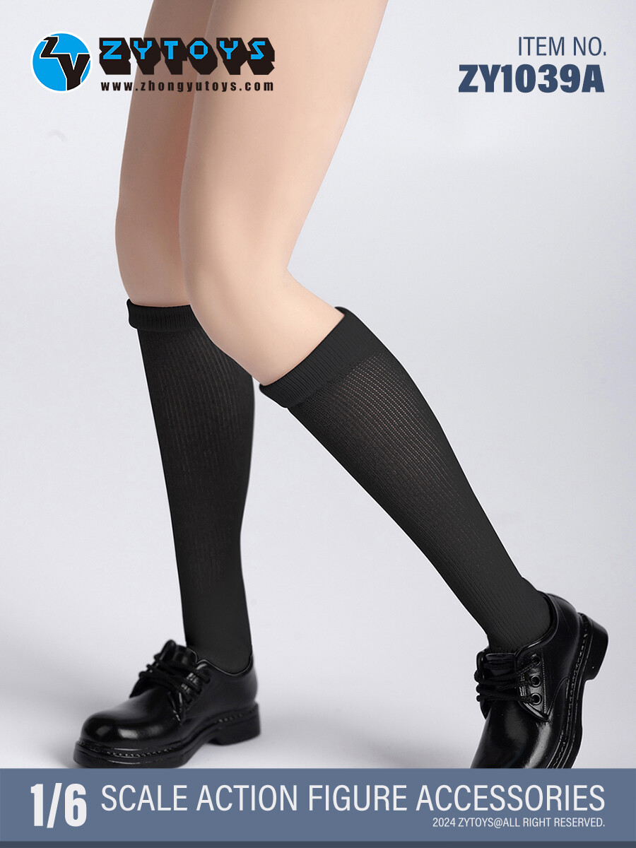 SAOLA Calze scarpe da scuola 1 6 per bambola 12" PHICEN JIAOU giocattoli fantastici figura donna