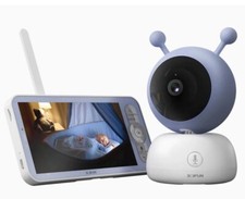 Boifun 5''HD Screen 1080P Wifi Video Baby Monitor with Camera,Remote PTZ Monitor