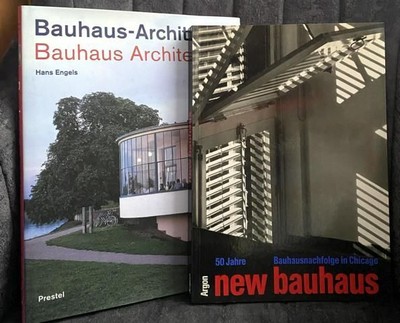 Bauhaus-Architektur und 50 Jahre New Bauhaus. Bauhausnachfolge in Chicago. 2 Bän