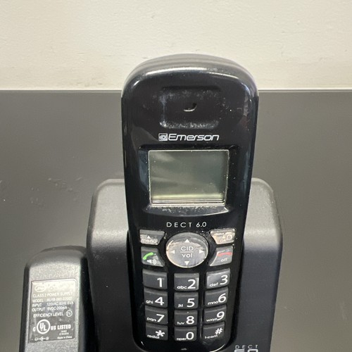 Emerson - EM6000 - Dect 6.0 Cordless Expansion Base W/ Handset and AC Adapter - Picture 4 of 10