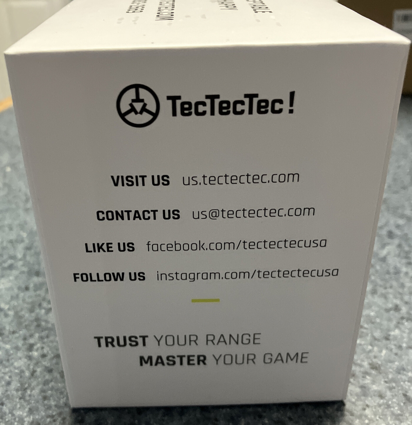 TecTecTec VPRO500 Golf Rangefinder with HighPrecision Laser