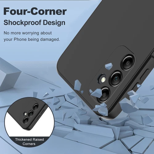 Custodia silicone antiurto telefono 5G per Samsung Galaxy A14 A15 A54 A55 A25 - Foto 10 di 56