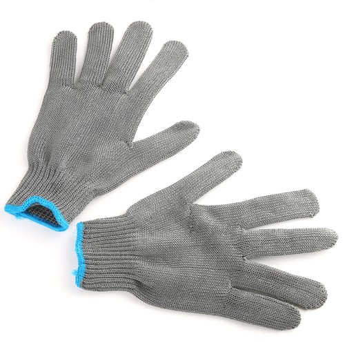 Maxcatch Fishing Fillet Glove Cut Resistant Stainless Left/Right Hand Size L - Picture 4 of 5