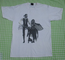 Vintage 90s Giant Fleetwood Mac Reunion Tour '97 Double Sided Cotton T-Shirt L