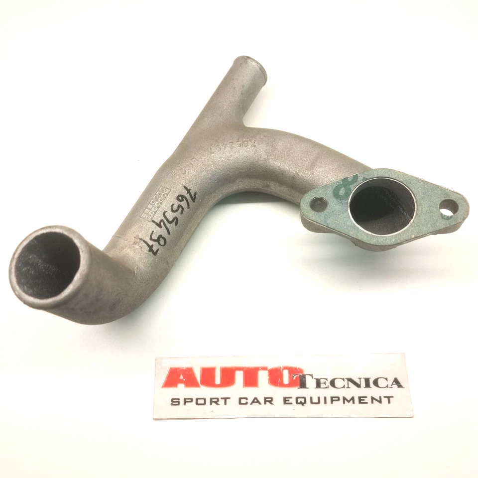 TUBO RIGIDO POMPA ACQUA ALLUMINIO 7655497 FIAT CROMA LANCIA THEMA KAPPA ORIGINAL Foto 3 de 4