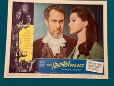 The Haunted Palace - Lobby Cards set of 8 Original 1963 - horror Vincent Price
