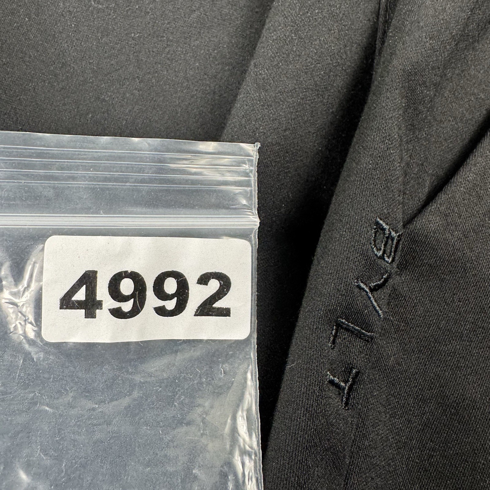 BYLT Solid Black Performance Flat Front Chino Men… - image 6