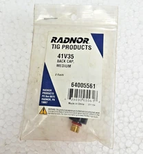 Radnor 41V35 Pkg of 1 Medium Back Cap for tig