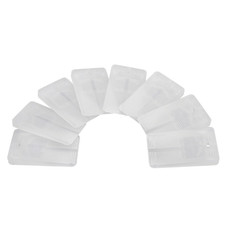 White Toilet Shims Bathroom Toilet Leveling Wedges Installation Support Kit