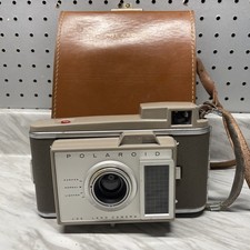 polaroid j33 land camera with original case Untested Parts Only