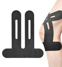 12pcs Precut Kinesiology Tape for Knees, Breathable Elastic Kinesiology Athle...