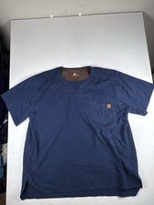 Carhartt XL Navy Scrub Top