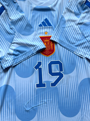 2022/23 Spain Away Jersey #19 Lamine Yamal XL adidas International