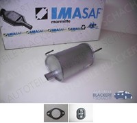 Imasaf Auspuff Endtopf+ZubehöR für Subaru Forester 2.0 D AWD Rechts 2008-2013