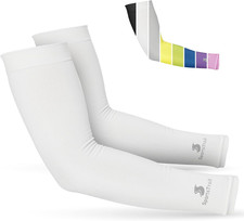 Cooling Arm Sleeves for Men  Women   Breathable, UV Sun Protection, Sports Arm