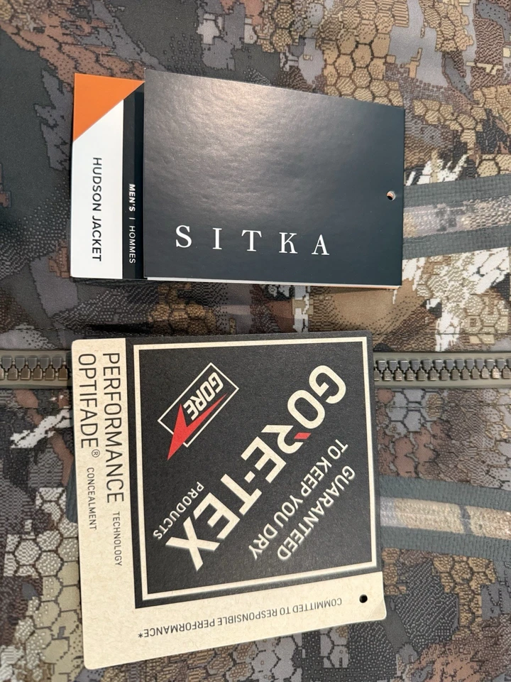 Sitka Timber Hudson Waterfowl Jacket Optifade, Size XXLarge - Image 3 of 3