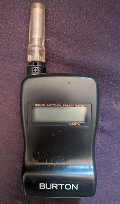 Professional Burton Alcohol Tester Personal Breathalyzer Analyzer Detector Meter