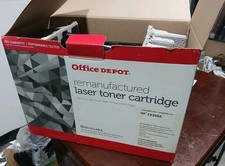 Office Depot Reman. Laser Toner Cartridge HP CE255A Black NEW