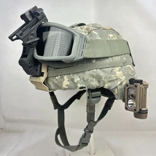 Large Gentex US Army ACH Ballistic Military Advanced Combat Helmet MICH Norotos