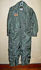 Vintage 1960 USAF Men's Flying Coverall CWU-1/P Hooded Flight Suit Medium-Reg.