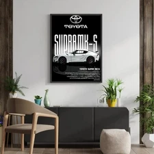 Supra MK4 Printable Wall Art | Japanese Sports Car