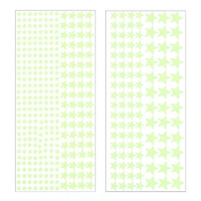 420Pcs Glow Stars, Glow in the Dark Ceiling Stickers, Adhesive Stars Wall Decals