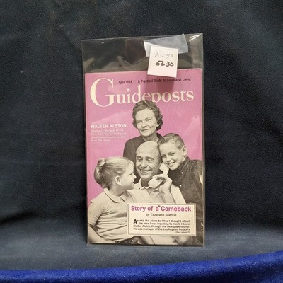 PPCKET BOOK GUIDE POST 4/1964  COVER WALTER ALSTON