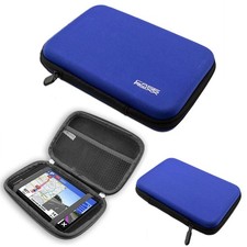 caseroxx GPS-Case for Garmin DriveSmart 76 in blue made of EVA
