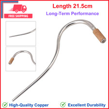 Walmine Silver Length 21.5cm Bassoon Bocal Crook Bassoon Mouthpiece Instrument