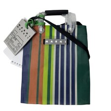 Mini borsa a tracolla/borsa a mano/tracolla Marni a righe a 2 vie in ottime...
