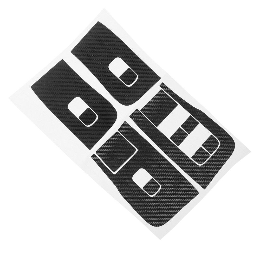 Car Interior Button Sticker Decals for Vehicles Lift Glass Window Buttons