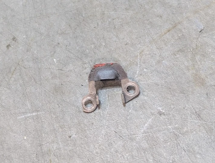 Placa de ajuste tensor de cadena de leva Honda XR250R Foto 3 de 3