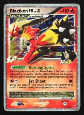 Blaziken FB LV. X 142/147 Supreme Victors Ultra Rare Pokemon Card