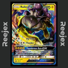 Raikou GX - SM121 - Black Star Promo - Pokemon Card - NM/M on eBay