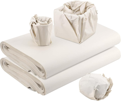Deli 400 Fogli di Carta Avvolgente 15 x 15 cm, Imballaggio Alimentare per Hamburger, Patatine, Formaggio e Burro
