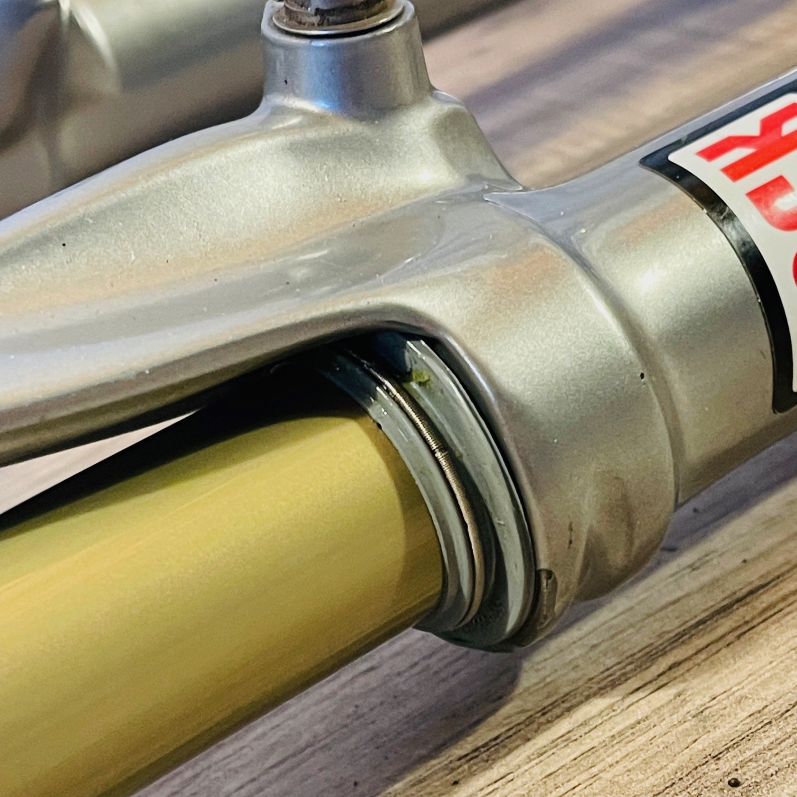 Rock Shox SID World Cup Black Box 1 1/8 Carbon 26 218mm NEEDS REBUILD