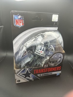 Transformers NFL Dallas Cowboys Starblitz 5.5-Inch Action Figure / Helmet