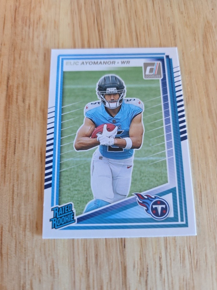 2025 Panini Donruss - Rated Rookie Elic Ayomanor