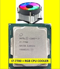 Intel Core i7-7700 Kaby Lake Quad-Core 3.6 GHz Processor LGA 1151  rgb cpu cool