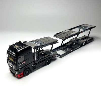 1:64 Scale Alloy Multi-Axle Car Carrier | ADVAN Livery Diecast