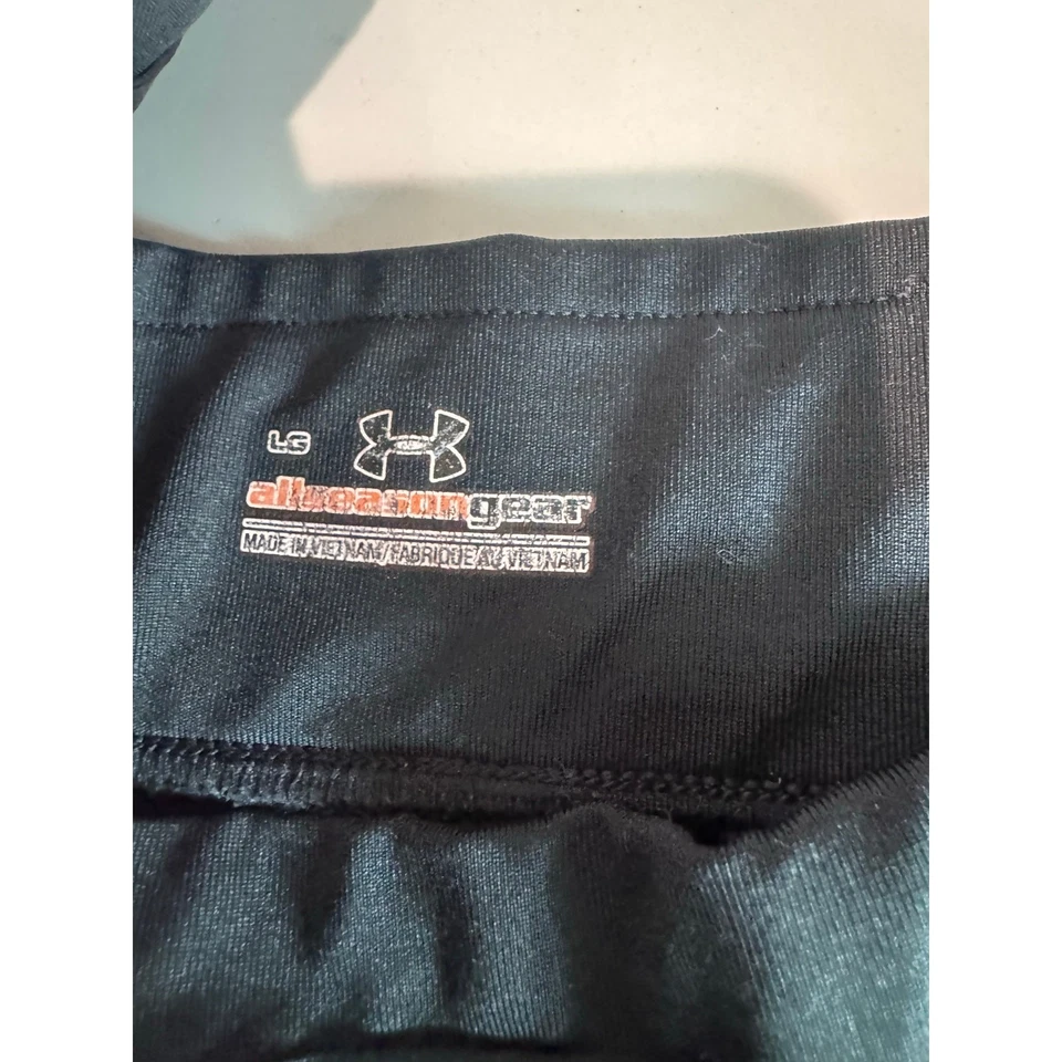 Under Armour Wide Leg Cropped Leggings Pants Workout Size Large - Image 3 of 4