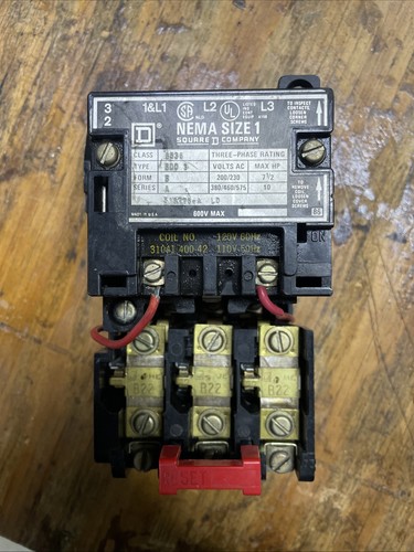 NEMA GRÖSSE 1 SQUARE D COMPANY 8536 S00 3